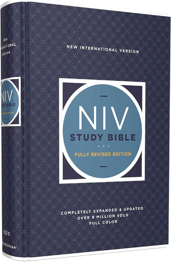 NIV Study Bible book cover