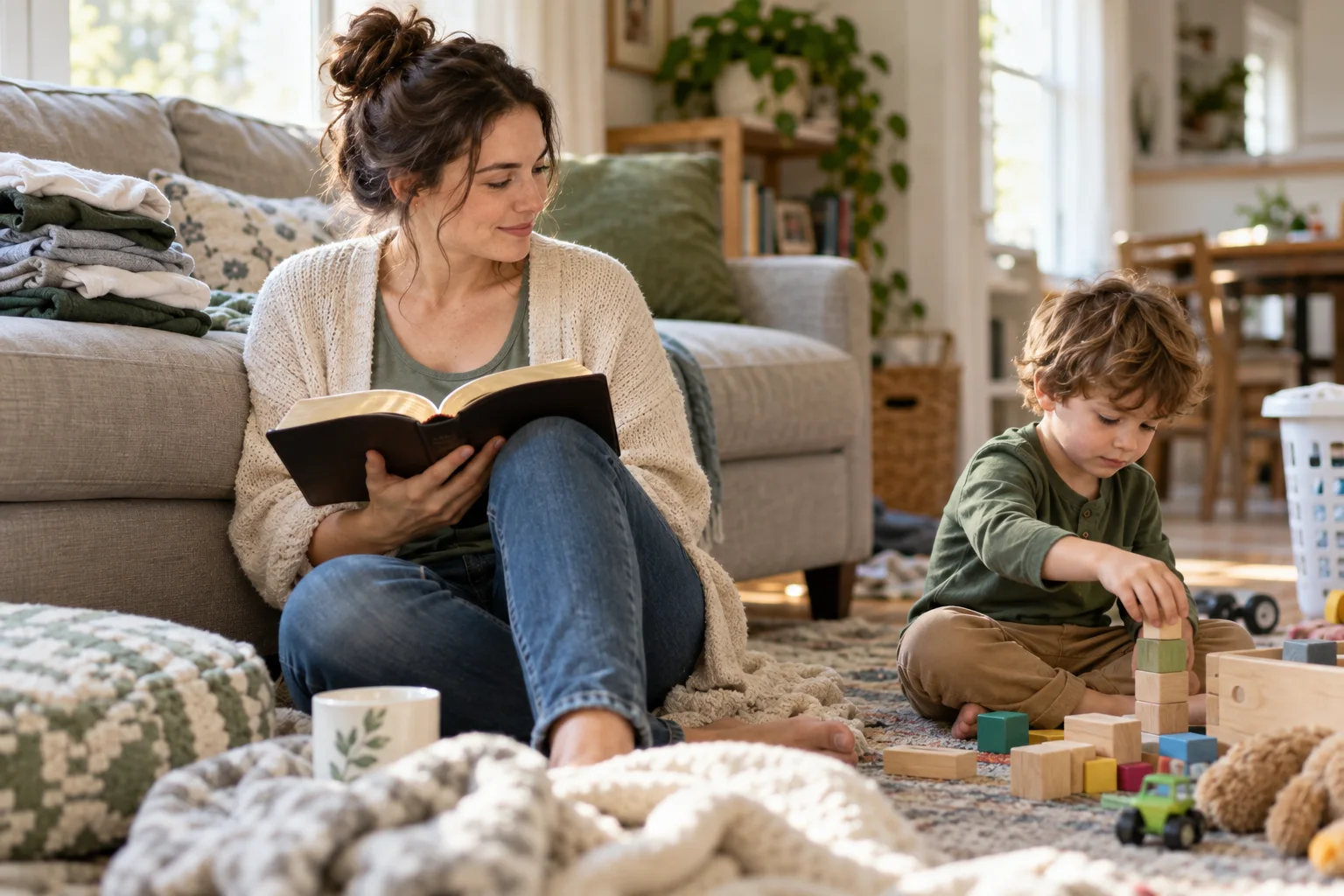 Bible Reading for Moms with Little Time