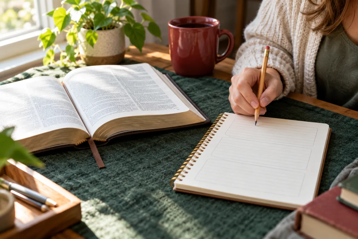 A Simple Bible Reading Journal for Women